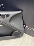 01-06 BMW E46 M3 FRONT DRIVER LEFT SIDE DOOR PANEL CARD BLACK OEM *Scratch*