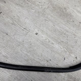 BMW E46 M3 01-06 Left Driver Side Door Weather Strip Seal Black OEM*Rip