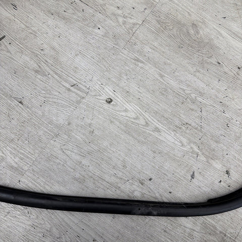 BMW E46 M3 01-06 Left Driver Side Door Weather Strip Seal Black OEM*Rip