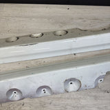 01-06 BMW E46 M3 Rocker Panel Side Skirts OEM Alpine White *Notes*