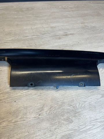 2001-2006 BMW E46 M3 Rear Bumper Lower Lip Diffuser Trim Panel OEM Carbon Black