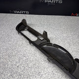 01-06 BMW E46 M3 CONVERTIBLE REAR SEAT ROLLOVER BAR TRIM COVER BLACK 8204279 OEM