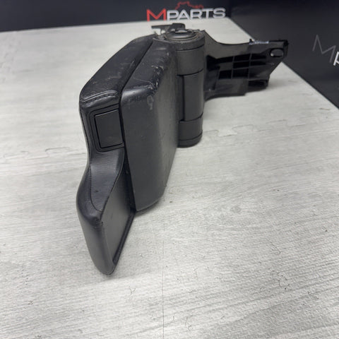 01-06 BMW E46 M3 Center Console Armrest Arm Rest Black Leather