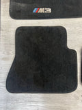 Used Genuine 01-06 BMW E46 M3 Convertible Carpets Floor Mats Black Front & Rear