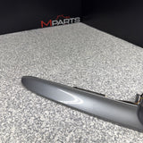 01-06 BMW E46 M3 Convertible Trunk Lid Grip Key Deck Handle Silver Gray