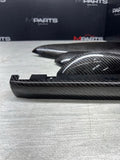 06-07 OEM BMW E63 E64 M6 Front Rear Door Dash Center Console Carbon Trim Ser