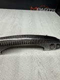 BMW E46 M3 01-06 Carbon Fiber Steering Wheel Upper Steering Buttons Trim