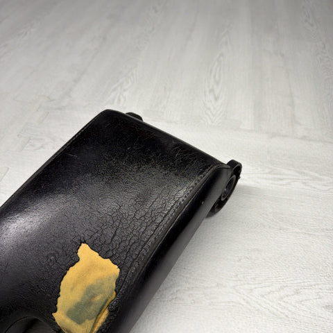 01-06 BMW E46 M3 Center Console Armrest Arm Rest Black Leather *Notes*