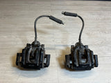 08-13 BMW E90 E92 E93 08-13 PAIR REAR BRAKE BRAKES CALIPERS PADS