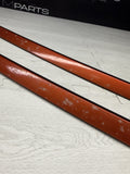 BMW 15-20 F82 M4 Coupe Exterior Roof Rails Trims Drip Mouldings Sakhir Orange