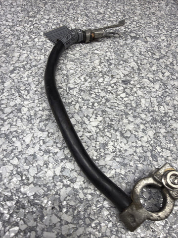01-06 BMW E46 M3 Battery Black Negative Power Terminal Cable Rear