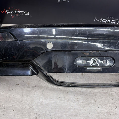 (PICKUP ONLY) 06-10 BMW E63 E64 M6 OEM Rear Bumper Sapphire Black *Bent*