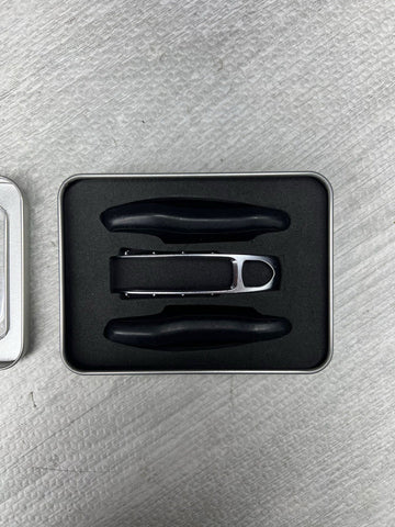 Genuine PORSCHE Cayenne Key Cover 971044801 Chrome