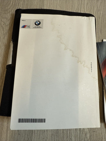 OEM BMW 15-20 F83 M4 CONVERTIBLE OWNERS MANUAL BOOK BOOKS BOOKLETS POUCH