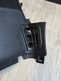 Left Front Driver Side Dash Kick Panel Knee Black 96-02 BMW E36 Z3 M Roadster