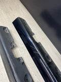 01-06 BMW E46 M3 Rocker Panel Side Skirts OEM Carbon Black
