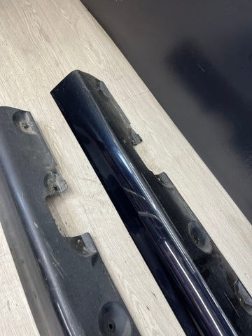01-06 BMW E46 M3 Rocker Panel Side Skirts OEM Carbon Black