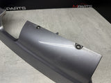 01-06 BMW E46 M3 Rear Bumper Lower Lip Diffuser Trim Panel OEM Silver Grey