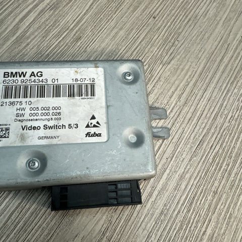 2011-2016 BMW 750LXI F02 F10 M5 VIDEO SWITCH CONTROL MODULE UNIT OEM