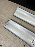 94-99 BMW E36 M3 SEDAN SIDE SKIRTS ROCKER PANELS MOLDINGS ARCTIC SILVER