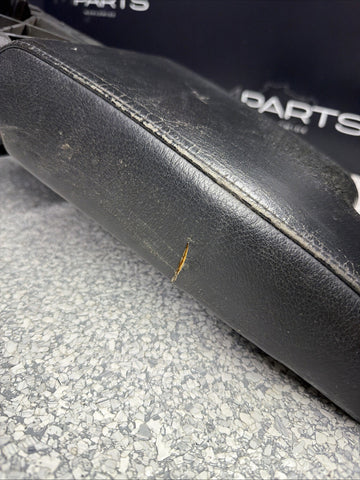 BMW E36 M3 Armrest Arm Rest Leather Black Center Console 95-99 OEM *Rip*
