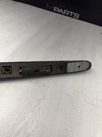 01-03 BMW E46 M3 Coupe Trunk Lid Grip Key Deck Handle Topaz Blue *Broken Tabs