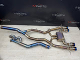 Valvetronic Designs Valved Titanium Full Exhaust w/ Burnt Tips 20-25 BMW G87 M2