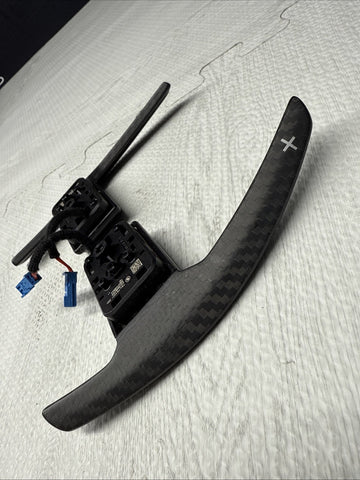 15-20 BMW F80 F82 F83 F87 M2 M3 M4 DCT Steering Wheel Paddle Shifters Levers OEM