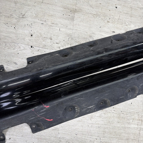 01-06 BMW E46 M3 Rocker Panel Side Skirts OEM Jet Black