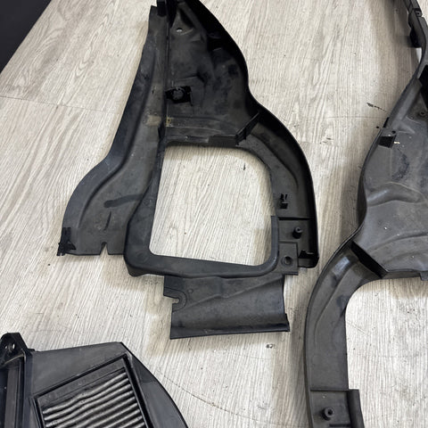 BMW E92 M3 08-13 Front  Lower Upper Top Cabin Micro Filter Housings Covers Oem