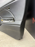 01-06 BMW E46 M3 FRONT PASSENGER RIGHT SIDE DOOR PANEL CARD BLACK OEM