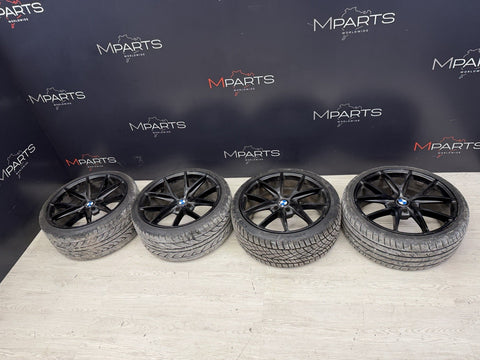 BMW E46 M3 01-06 19” Niche M117 Misano Matte Black Wheel Rims Staggered *Notes*