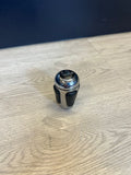 2001-2003 BMW E46 M3 SMG GEAR SHIFT KNOB NAPPA LEATHER CHROME OEM