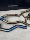 Valvetronic Designs Valved Titanium Full Exhaust w/ Burnt Tips 20-25 BMW G87 M2