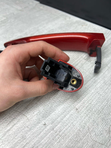 OEM BMW 15-20 F30 F36 F32 F80 M3 M4 Passenger Front Door Handle Sahkir Orange