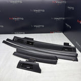 08-13 BMW E92 E93 M3 Interior Trim Set Carbon Leather OEM *Scuffs*