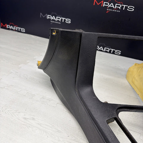 95-99 BMW E36 M3 Lower Dash Center Console Housing Panel Support Black Sedan