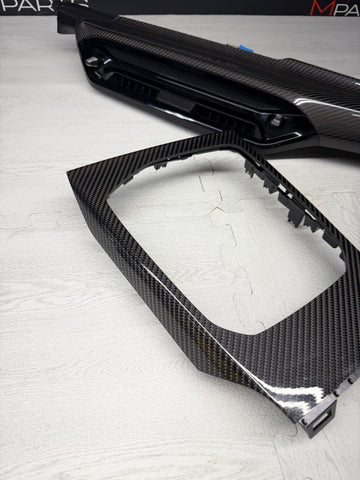 2025-2026 BMW G80 M3 Front Interior Carbon Fiber Trim Panel Set OEM