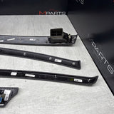 08-13 BMW E92 E93 M3 Interior Trim Set Carbon Leather OEM *Missing 1 Front Door