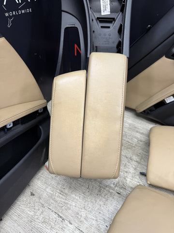 BMW 08-11 E90 M3 Sedan Interior Seats & Panels Leather Bamboo 48k Miles
