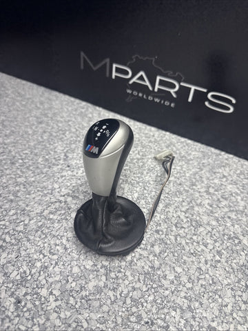 06-10 BMW E60 E63 E64 M5 M6 SMG Transmission Shift Knob & Boot 7898248