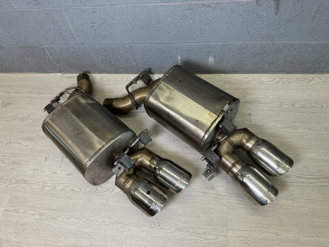 06-10 BMW E63 E64 M6 UUC Rear Muffler Exhaust