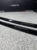 GENUINE 15-20 BMW F82 M4 COUPE ROOF MOLDINGS RACK TRIMS BLACK 7285925