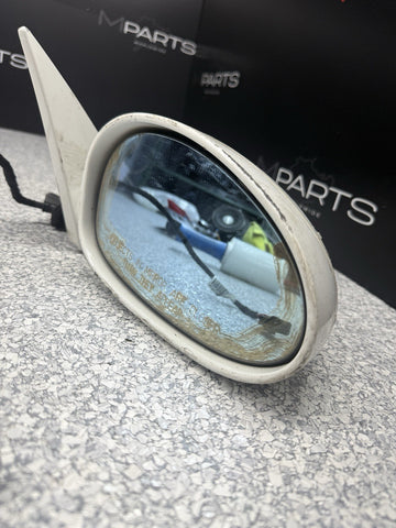 01-06 OEM BMW E46 M3 Right Passenger Side Door Mirror Alpine White *Notes*