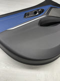 BMW 21-26 G80 M3 Sedan Front Left Driver Side Door Panel Fjords Blue