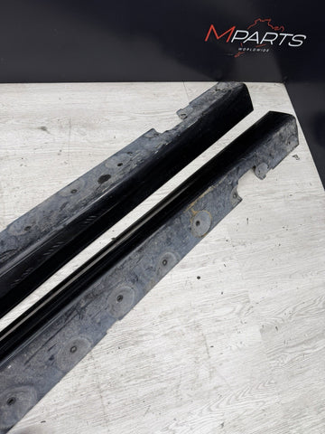 01-06 BMW E46 M3 Rocker Panel Side Skirts OEM Jet Black