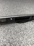 01-03 BMW E46 M3 Coupe Trunk Lid Grip Key Deck Handle Titanium Silver *Tabs