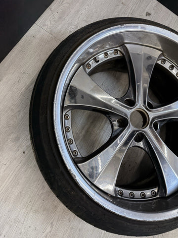 Weds Kranze Ratzinger 5x120 19x9 ET31 Front Wheel Rim