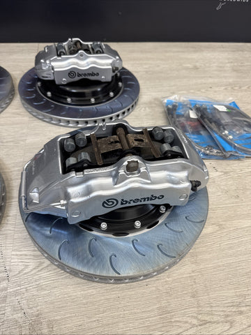 08-13 BMW E90 E92 E93 M3 BREMBO Big Brake Kit Calipers Rotors Set NEW Plug Play