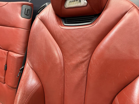 15-20 BMW F83 M4 Convertible Interior Seats & Panels Silverstone